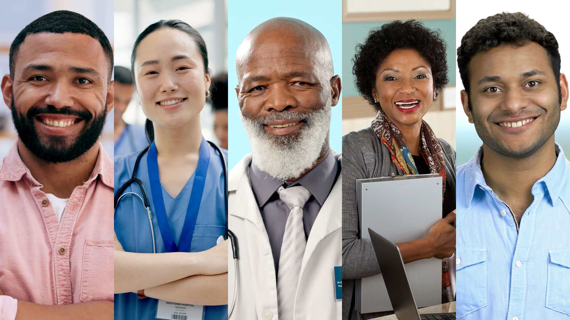 Image of diverse people