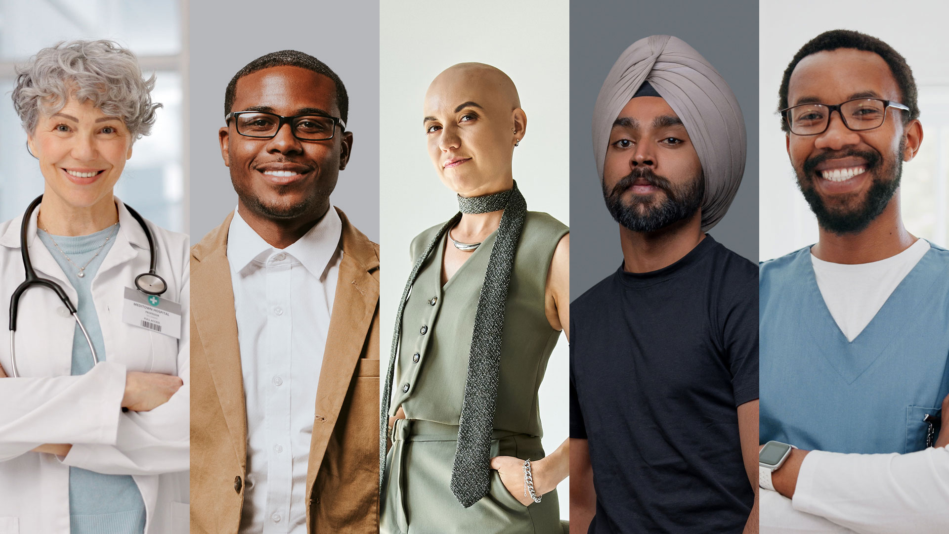 Image of diverse people