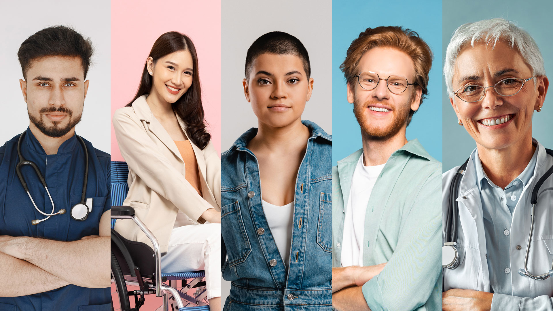 Image of diverse people.